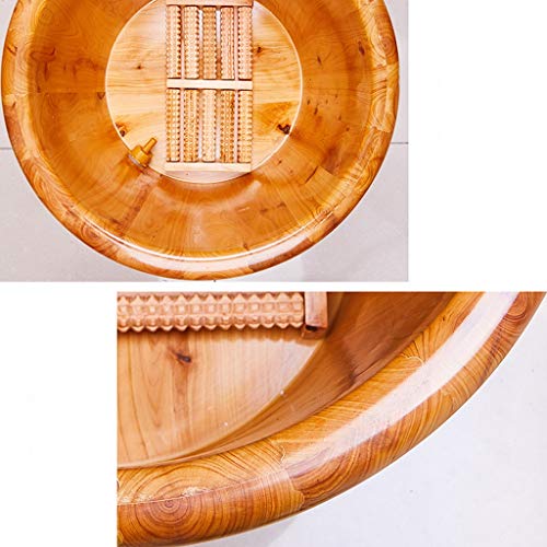 Cubeta de Madera para Pedicura 40 cm miniatura 2
