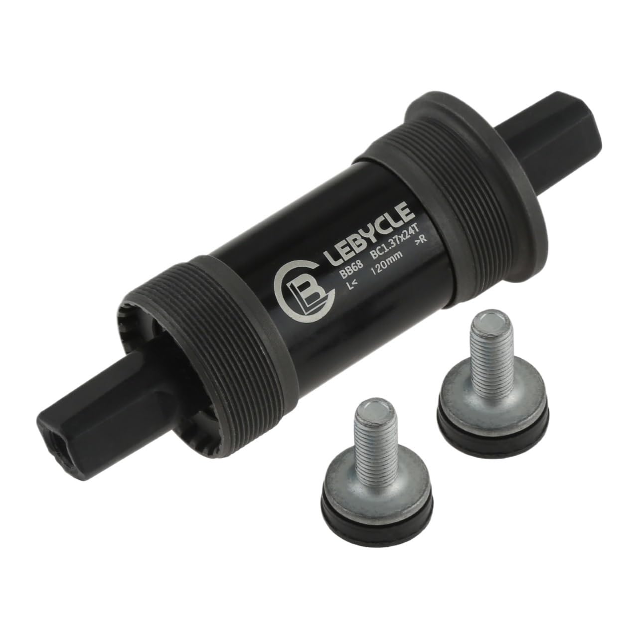 JIASHUNHE Bottom Bracket 1pc Square Tapered Bottom Bracket Bearing With Screws 68mm X 110.5mm 113mm 116mm 118mm 120mm 122. 124. 126mm(68mmx113mm)