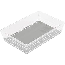 Kis "Sistemo Sorting Box, Transparent/Grey, 15 x 22.5 cm