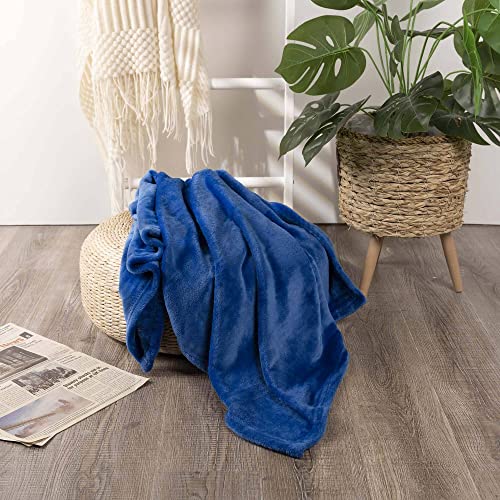 Image of NANPIPER Baby Blankets, Super Soft Fleece Fuzzy Blanket for Toddler, Luxury Cozy Lightweight Microfiber Plush Blanket-Throw Size 30 inchx40 inch,Turquoise Blue