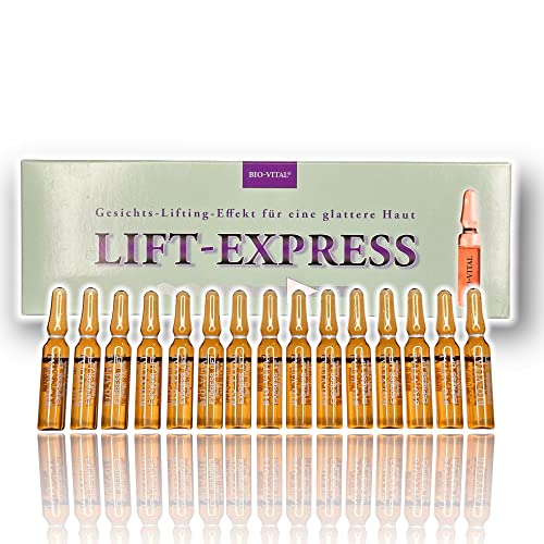Lot de 15 ampoules de luxe LIFT-EXPRESS de 2 ml pour une peau éclatante - Effet lifting du visage pour une peau plus lisse
