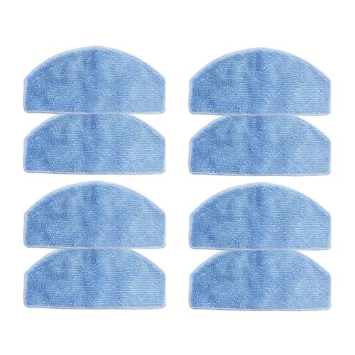 Mop Cloth, Compatible for Laresar Evol 3, Robot Vacuum Cleaner (8 Pcs) Parts, As Show