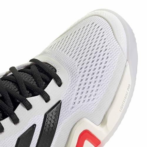 Image of adidas Mens Barricade 14 Tennis Sneakers Shoes - Black, Orange