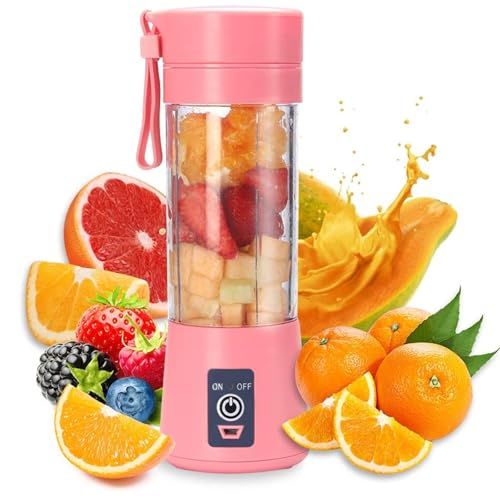 P-Ink Portable Blenders, 6 Serrated Stainless Steel Blades Portable Juicer - image 1