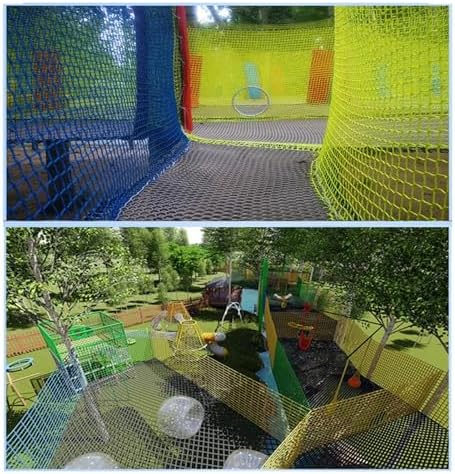 Stair Protection Net - Durable Impact-Resistant Bunk Bed Guard Rails, Safety Netting for Top Bunk & Playgrounds (1x2m / 3.3x6.6ft)