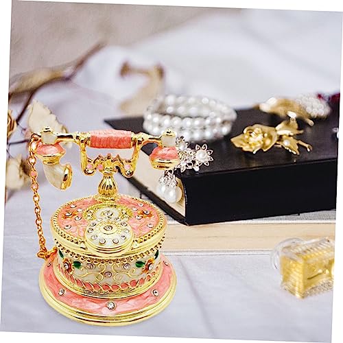 Boîte à bijoux vintage pour coiffeuse, décoration rétro COLLBATH - 3