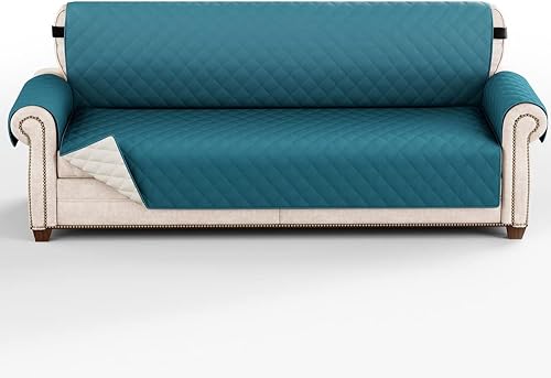 Fundas para sofá de 3 plazas y 124 plazas, funda antideslizante para sofá, funda protectora para gatos y perros, funda acolchada suave para muebles