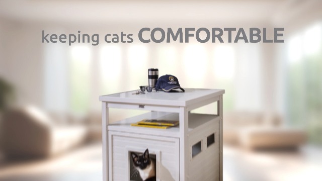 Amazon.com : New Age Pet ECOFLEX Kitty Climber Cat Tree with 2