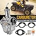 KIPA Carburetor For Yamaha Timberwolf 250 YFB250 YFB 250 ATV 1992-2000 With Mounting Gasket Fuel Filter OEM # 4BD-14101-03-00