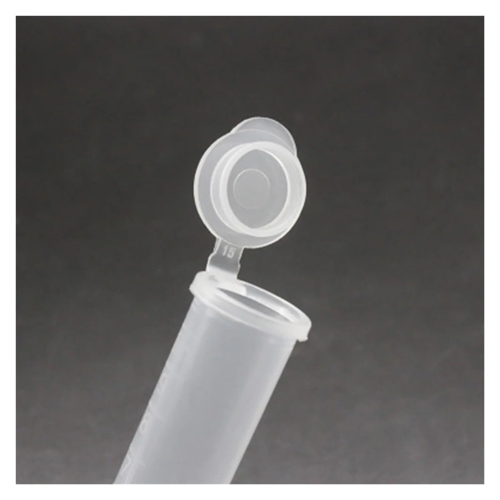 yingyingjia 50 Szt. 5 Ml Plastikowych Butelek, Wielofunkcyjna Przezroczysta Tuba, Pusty Pojemnik Do Przechowywania Próbek, Plastikowa Probówka, Materiały Laboratoryjne Do Eksperymentów