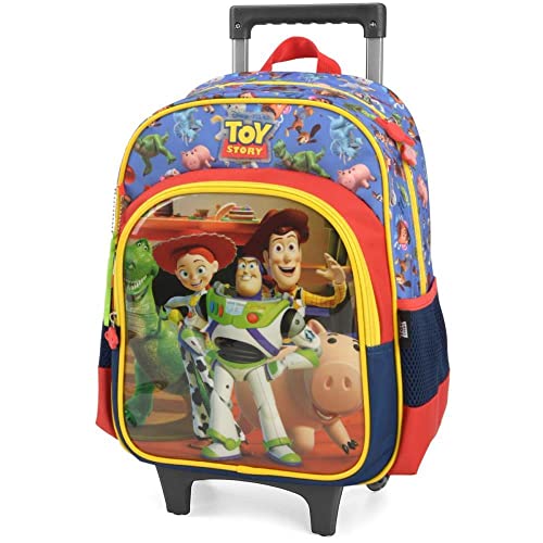 Mochila Infantil Com Rodinha Toy Story Gd Vm - 95678