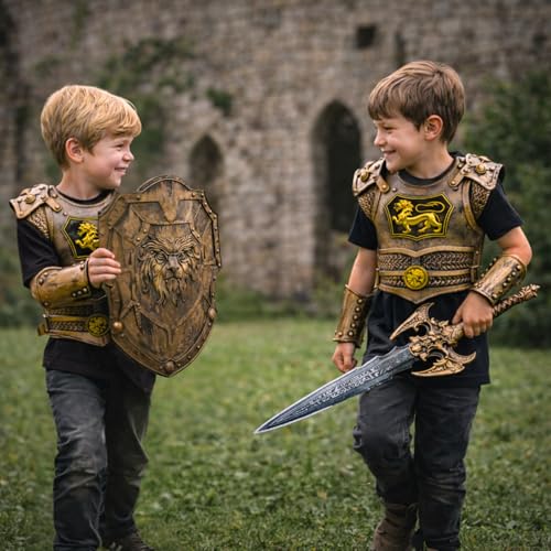 Disfraz Infantil de Caballero Medieval con Accesorios miniatura 6