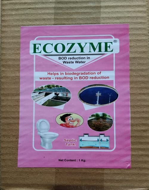 Fresh Enzyme Mix Septic Tank Cleaner Odor Removing Bacteria Powder Reduce Sludge Buildup Safe for pipes drains Eco-Friendly Easy to use (1 kg)