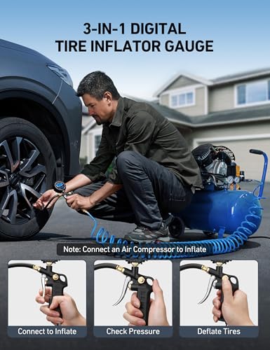 AstroAI Digital Tire Gauge Inflator