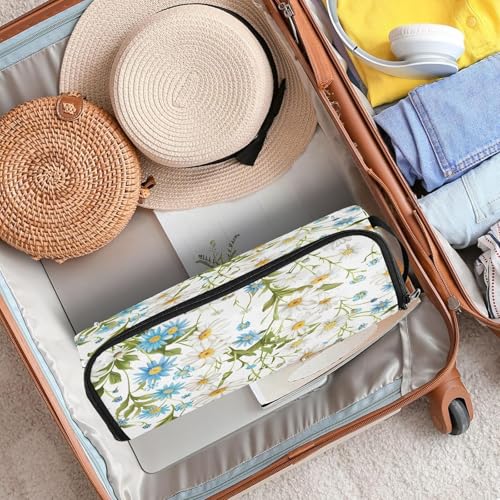 Bolsa de viaje y tapete resistente al calor para herramientas de cabello Beautiful Chrysanthemum, organizador para planchas, rizadores y accesorios de cuidado capilar miniatura 7