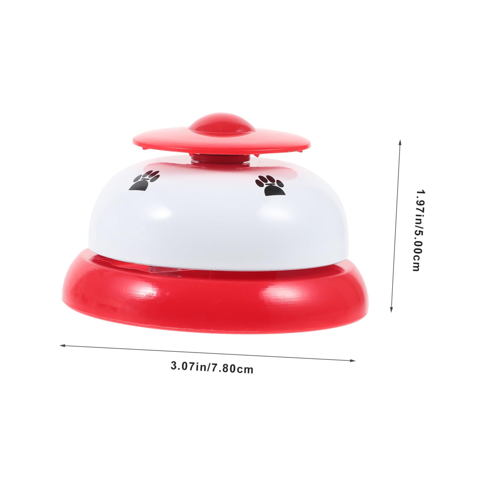 Yardwe Interactive Dog Toys Pet Training Bell Door Bell Press for Potty Training Sturdy Material Noise for Pets