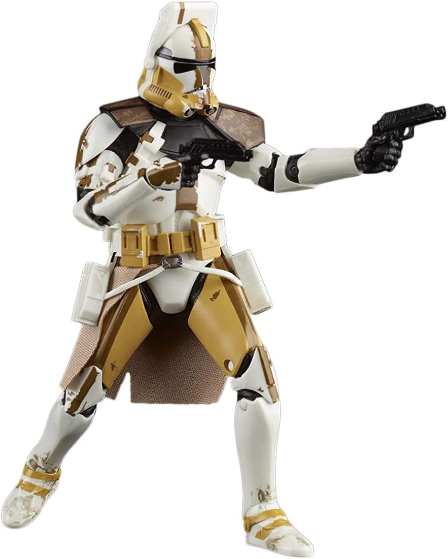 Star Wars The Black Series Clone Commander Bly Toy 6-inch Scale The Clone Wars Collectible Action Figure, Kids Ages 4 and Up