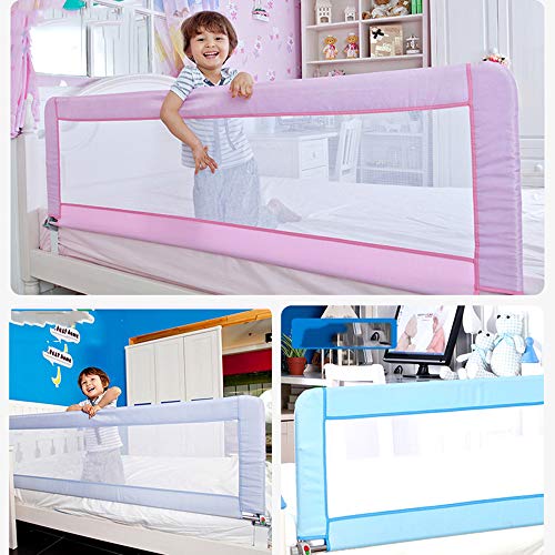 Barandilla de cama de bebé lavable y de ajuste fácil de 180cm 8