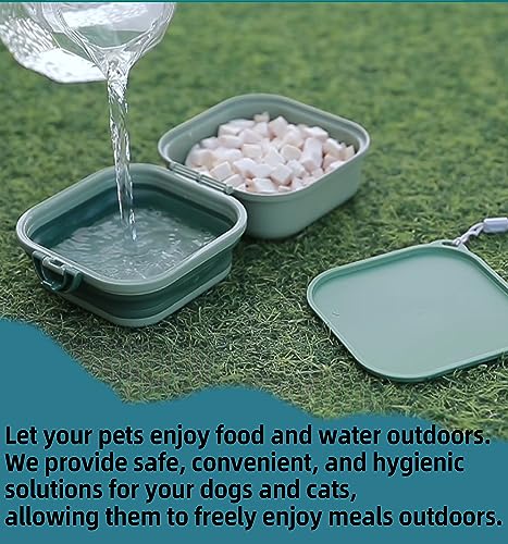 Pawplicity N6-K4LO-SWSK Collapsible Dog Water Bowl - Portable Travel Bowl For Dogs And Cats thumb #1