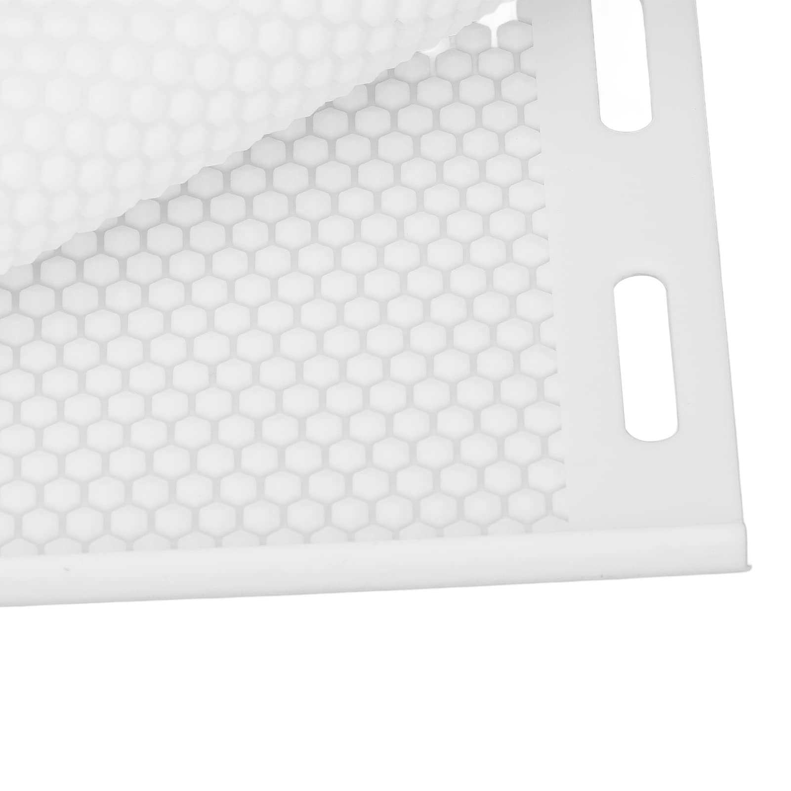 Fogli di Cera d'api, Stampo di Foglio di Cera d'api in Silicone Stampo di Fondazione di Cera d'api, Fogli a Nido d'Ape Che Fanno Stampo Forniture di Mantenimento delle api
