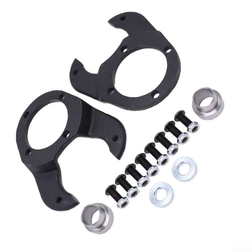 Juego de soportes de pinza de freno, para Ford 1928-1948 eje recto y para GMC 1973-1977, soporte de repuesto resistente al calor para montaje de disco de freno
