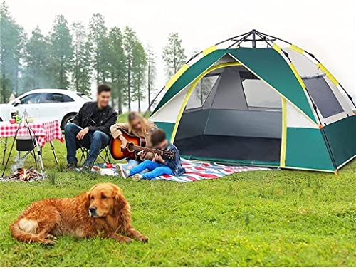 Carpa para camping y senderismo automática impermeable azul miniatura 6