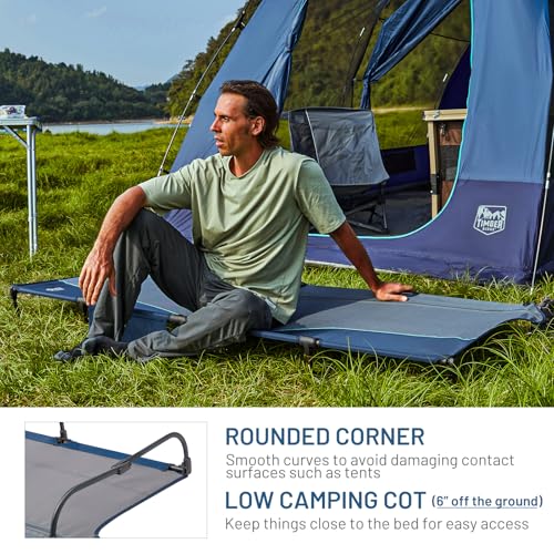 Portable Folding Camping Cot Deluxe