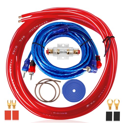 Kabelsatz Subwoofer Auto Kfz Verstärker Kabelsatz Anschluss Set 10GA Subwoofer Kabel Set Car Audio Cable 1500w Verstärker Endstufe Kabel Set 4,5 m für Car Audio Wire Stromkabel Endstufen Verbinder Kabelsatz Subwoofer Auto Kfz Verstärker Kabelsatz Anschluss Set 10GA Subwoofer Kabel Set Car Audio Cable 1500w Verstärker Endstufe Kabel Set 4,5 m für Car Audio Wire Stromkabel Endstufen Verbinder