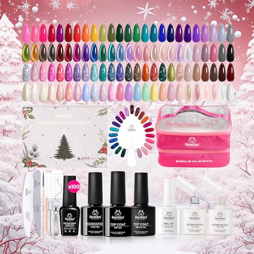 Beetles Gel Nail Polish Gift Set– Christmas Kaleidoscope 100 Vibrant
