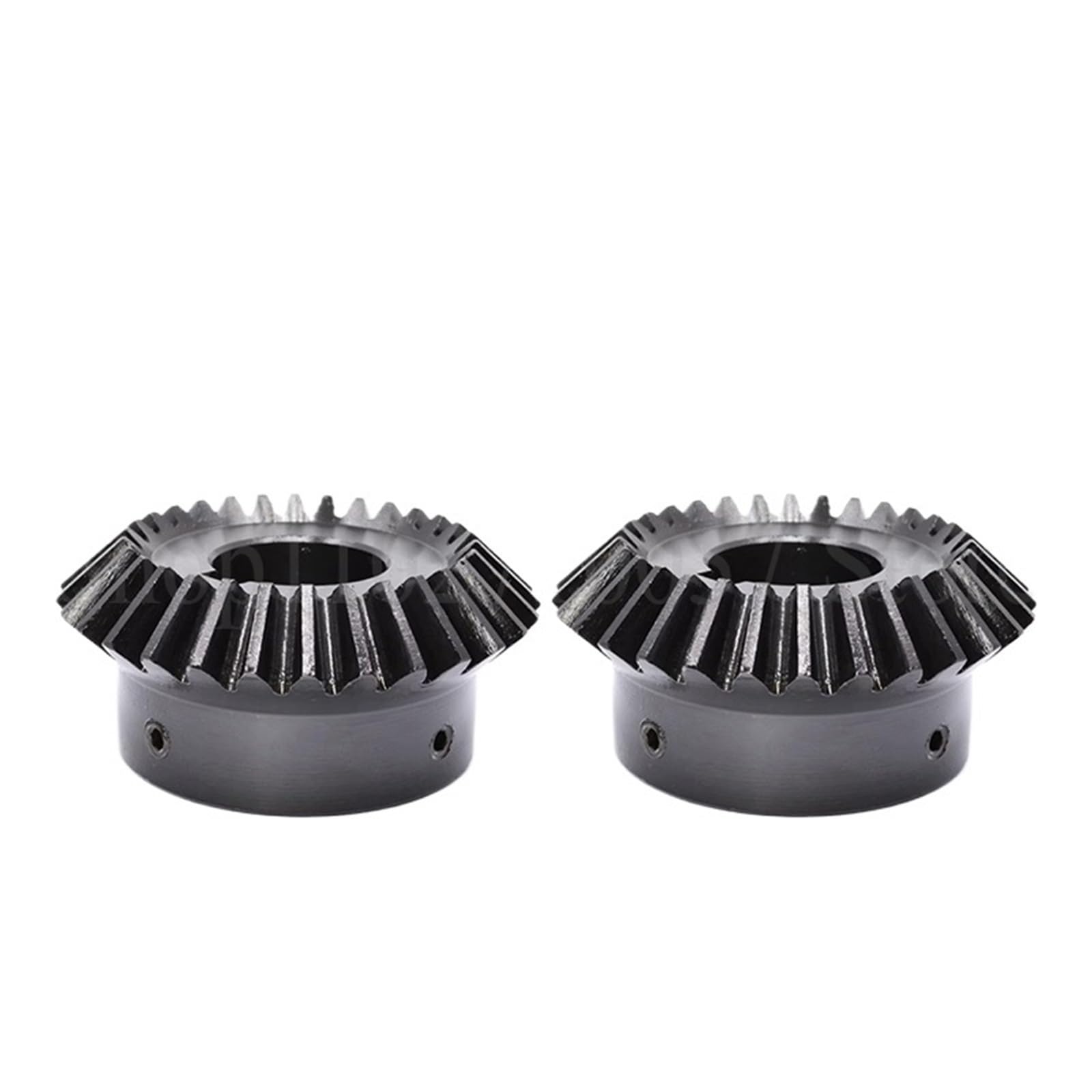 Geradkegelrad aus Stahl, 1:1 Kegelrad 1M 20/25/30 Zähne 45 Stahl 90 Grad Winkel Schraubenloch M5(Bore 8mm No Keyway,1M 25 Teeth)