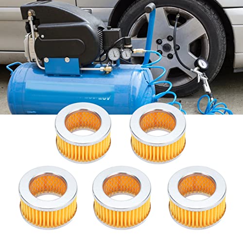 5Pcs Air Compressor Intake Paper Filter Elements, 2.56 inch Piston Type Air Compressor Filter Replacement Parts by Tomotato - Image 4