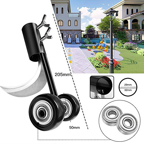 Weed Puller Tool with Wheels, Stand Up Weeding Tools for Garden Patio Backyard Lawn Sidewalk Driveways Weeds (1)