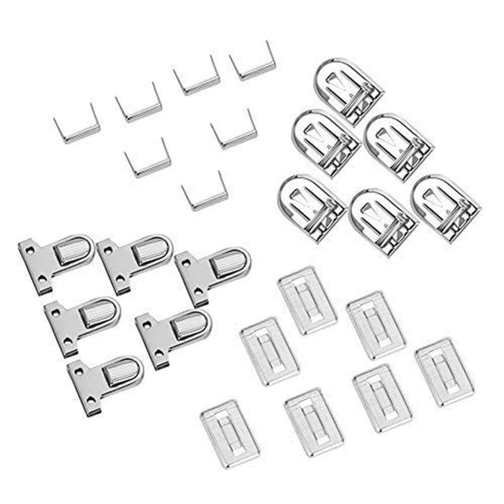 Amazon.com: PH PandaHall 10 Sets Iron Tuck Lock Clasp Catch Purse