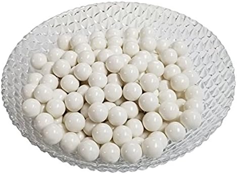 Mini Gumballs 0.5 Inch (White, 5 Pound)