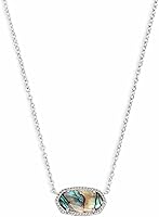 Vista 43 de Kendra Scott - Collar Elisa con dije para mujer, joyería de moda, chapado en oro de 14 quilates