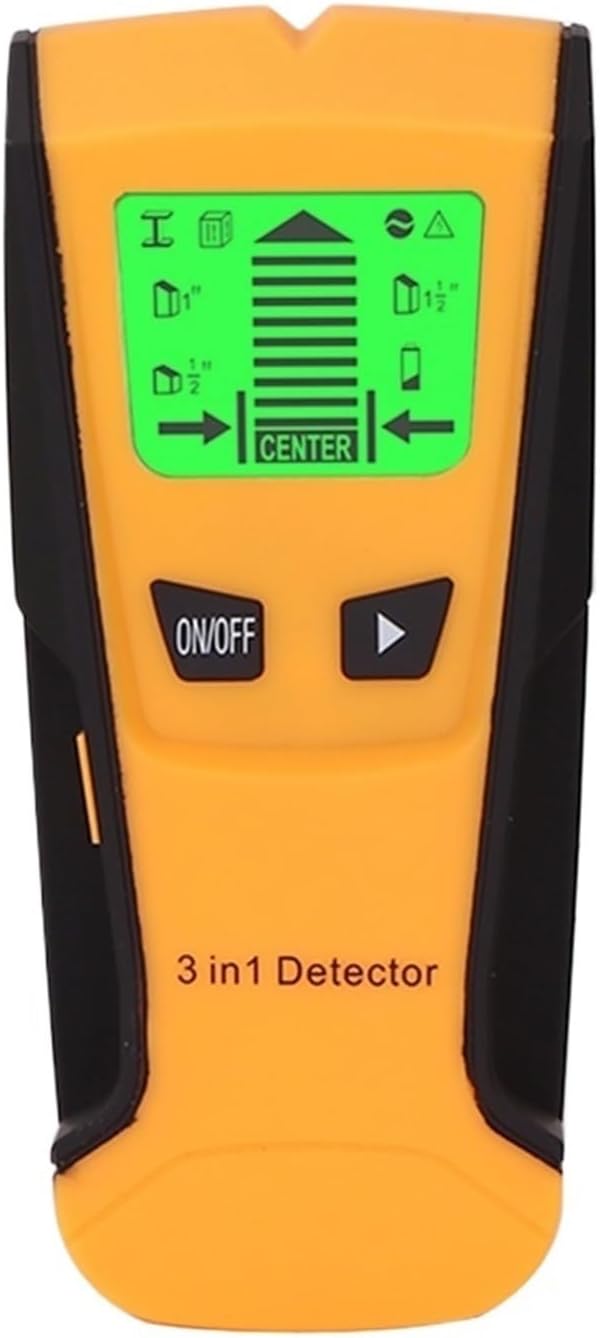 Wall Dtector Scanner, Metal Detector Multifunctional Wall Detector Find Wooden Pin Metal Cale Detector Voltage Live Wire Test Wall Scanner for Home Improvement, Carpentry and Electrical Wor