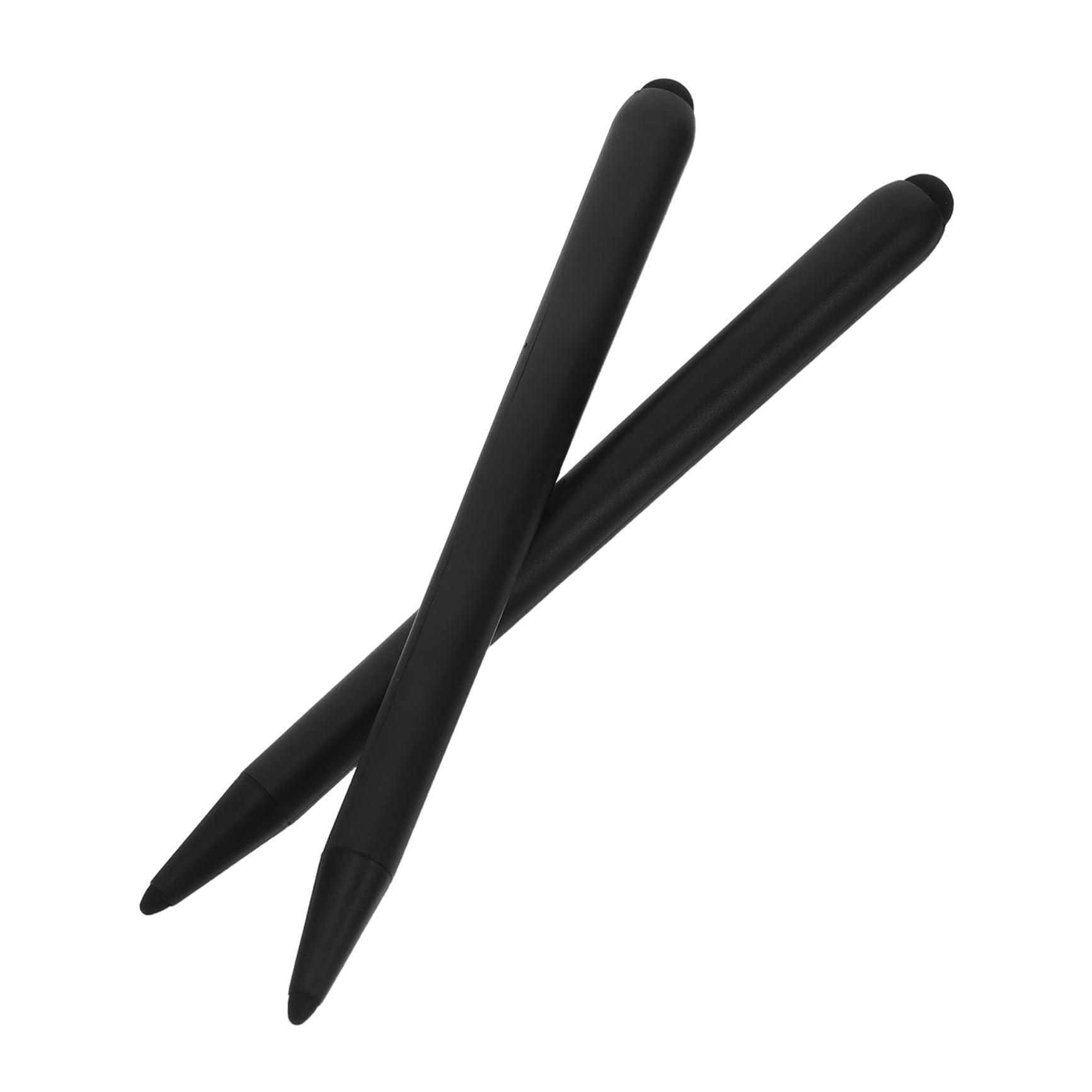 DOITOOL Stylets D’écran Tactile Double Pointe 2 Pièces pour Usage Pédagogique, Stylo Sensibilité Abs Léger, Compatible Écrans Infrarouges, Couleur Noire, Écriture Précise et Fluide
