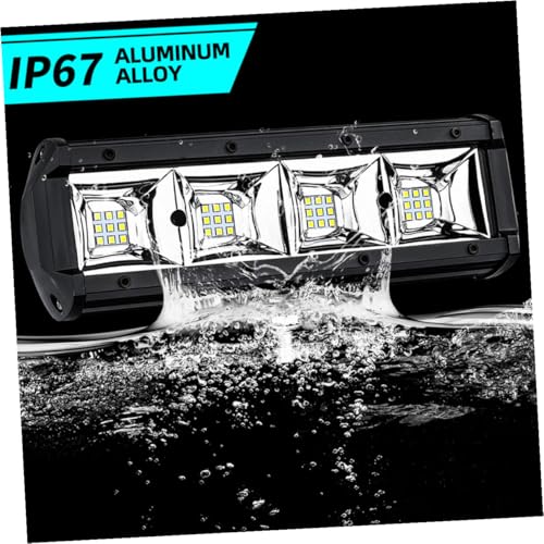 CTIRCHIU 防水ライトバー 灯スポットビーム作業灯 トラック オフロード車 ボート対応高輝ワークライト