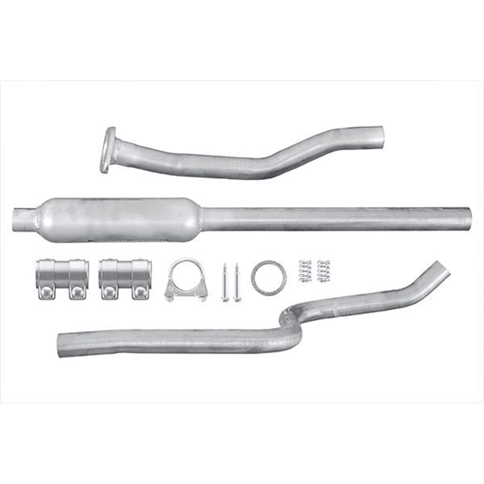 HELLA 8LB 366 020-291 Vorschalldämpfer - Easy2Fit Kit - vorne - dreiteilig - Set mit Anbauteilen | 8LB 366 020-291 Kompatibel mit C3 I (fc_, FN_),C3 Pluriel (hb_)