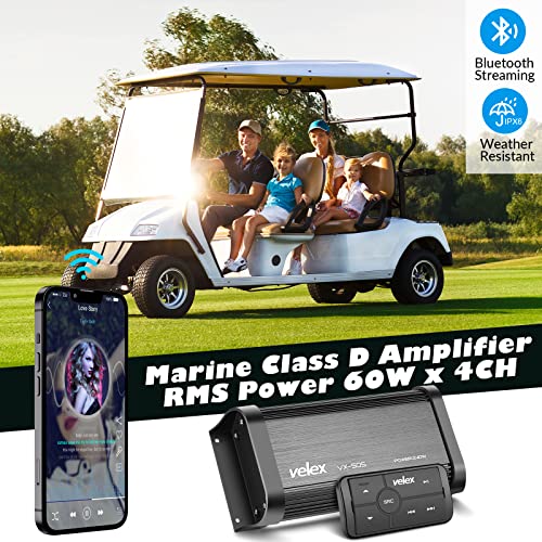 Marine Bluetooth Amp with Controller
