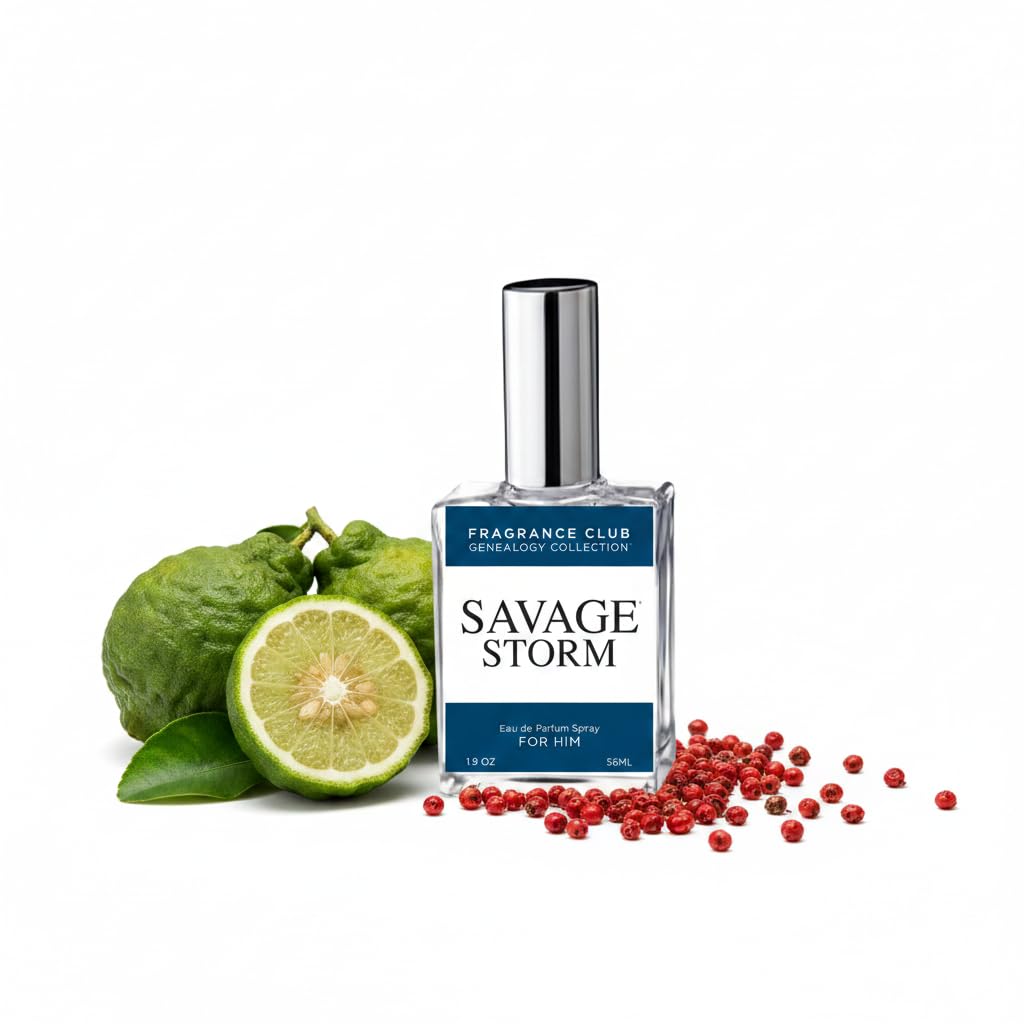 Savage Storm Luxury Inspired 1.9 Oz EDP, Fresh Spicy Woody Scent