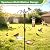 94" Bird Feeding Station Kit with Multiple Hooks, Heavy Duty Metal Bird Feeding Station with Seed Tray & Mesh Basket, Easy Assembly Ground Mounted Bird Feeder Pole for Garden Yard Outdoor