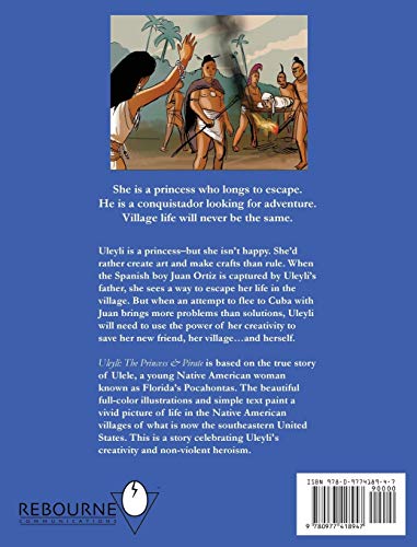 Uleyli-The Princess & Pirate (A Junior Graphic Novel): Based on the true story of Florida's Pocahontas - Image 2