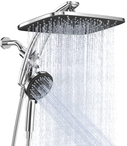 Image of Veken 14 inch Luxurious Shower Head with Handheld,Full Body Coverage,Power Wash