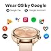 Ticwatch C2 Smart Watch Classic Fashion Fitness smartwatch for Women with All Day Heart Rate, GPS, NFC, Notifications and Alert, Compatible with Android and iOS (Rose Gold)