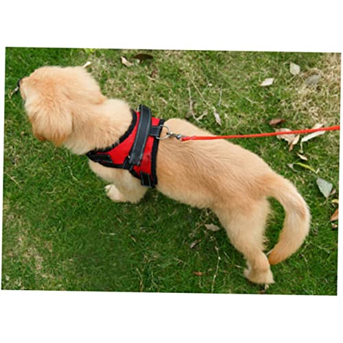 Kisangel 2 Pièces Harnais pour Chien en Maille Dog Harness Dog Collar Ceintures de sécurité pour Chiens Petit Harnais pour Chien Grand Harnais pour Chien Harnais pour Chiot Le Chien Sangle - Image 7