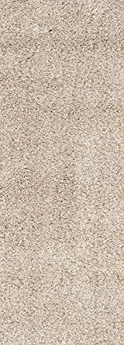 Image of SAGON Anti-Skid Shaggy Carpet Rug for Home | Ultra-Soft Plush Floor Mat for Living Room & Bedroom | Non-Slip, High-Density, Cozy Luxury Decor| 2 x 3 Feet Ivory