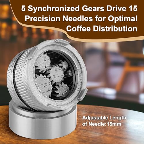 Herramienta ShanSon WDT para Espresso con Base y Agujas 58mm miniatura 5
