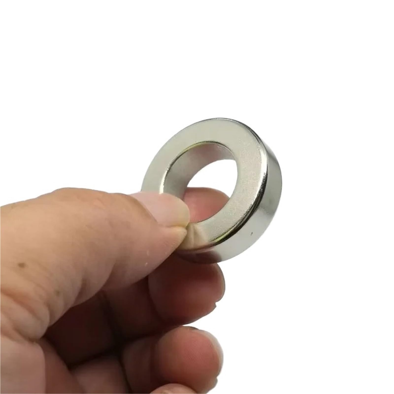 1 2 5 unids/lote anillo magnético 35 * 10 agujero 20 N35 fuerte mm NdFeB imán 35x10 imanes permanentes de neodimio 35X10-20(1PCS D35x10-20mm)