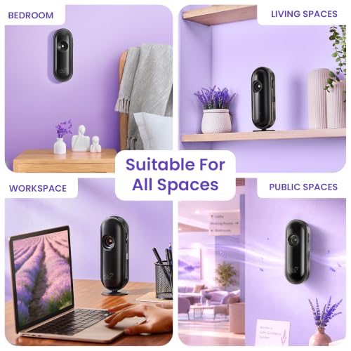Image of Godrej aer Matic Kit (Machine + Refill) - Automatic Room Fresheners with Flexi Control Spray | Lavender Bloom | 2000 Sprays Guaranteed | Lasts up to 60 days (210ml)